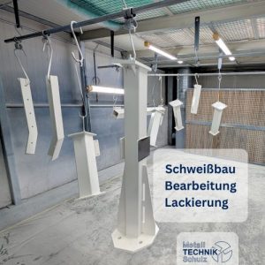 Schweißkonsolen geschweißte Konsolen in Lackierkabine